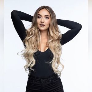 NEW-BELLAMI SILK SEAM 180G 12” ASH BROWN/ASH BLONDE (8/60) 100 % HUMAN HAIR.